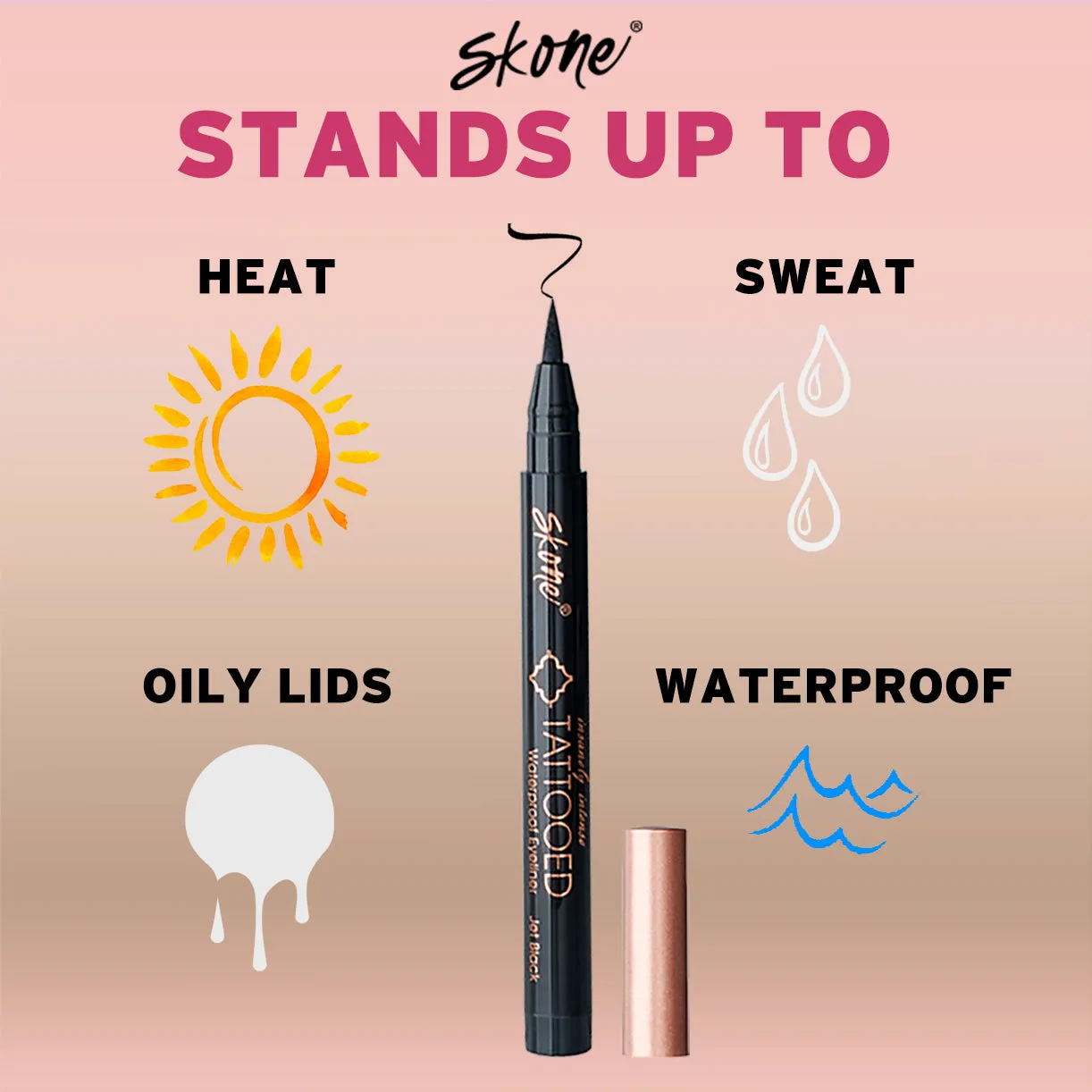 Skone Cosmetics Insanely Intense Tattooed™ Eyeliner