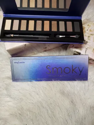 Smoky 10 color eyeshadow palette (Blue cover)