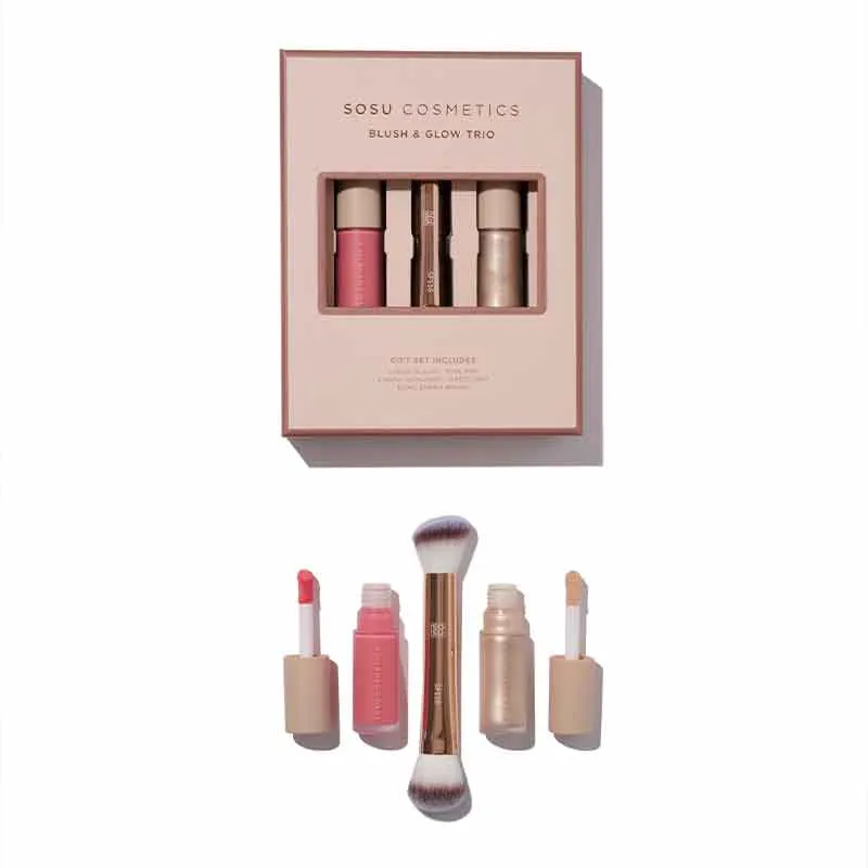 SOSU Cosmetics Blush & Highlight Set