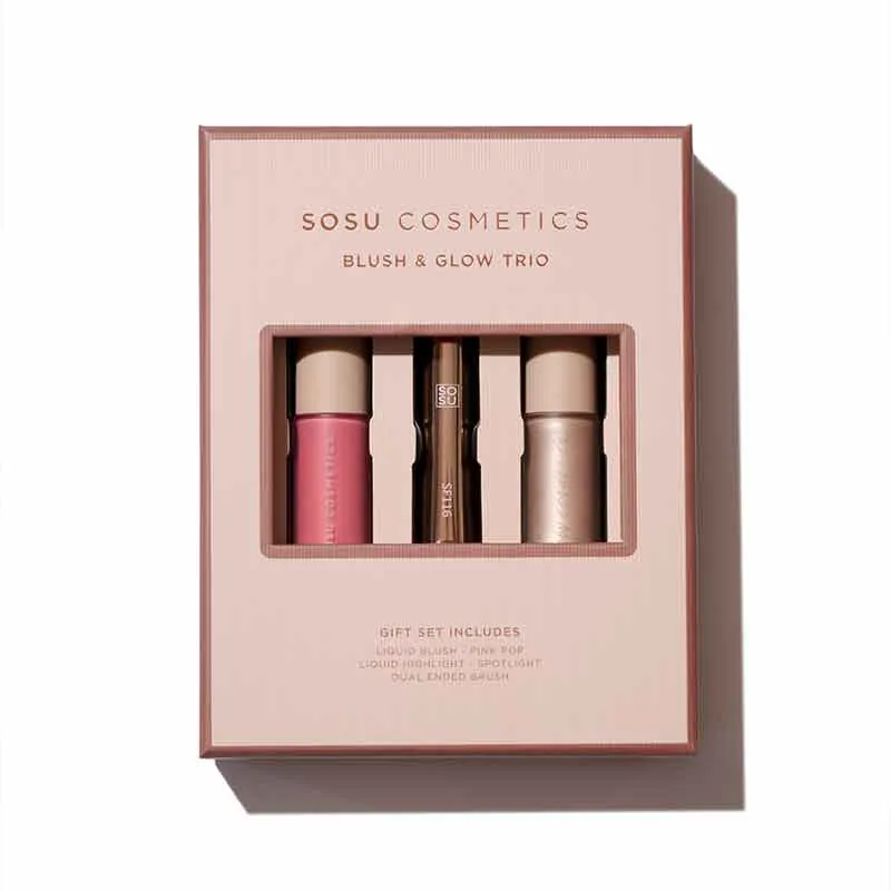 SOSU Cosmetics Blush & Highlight Set