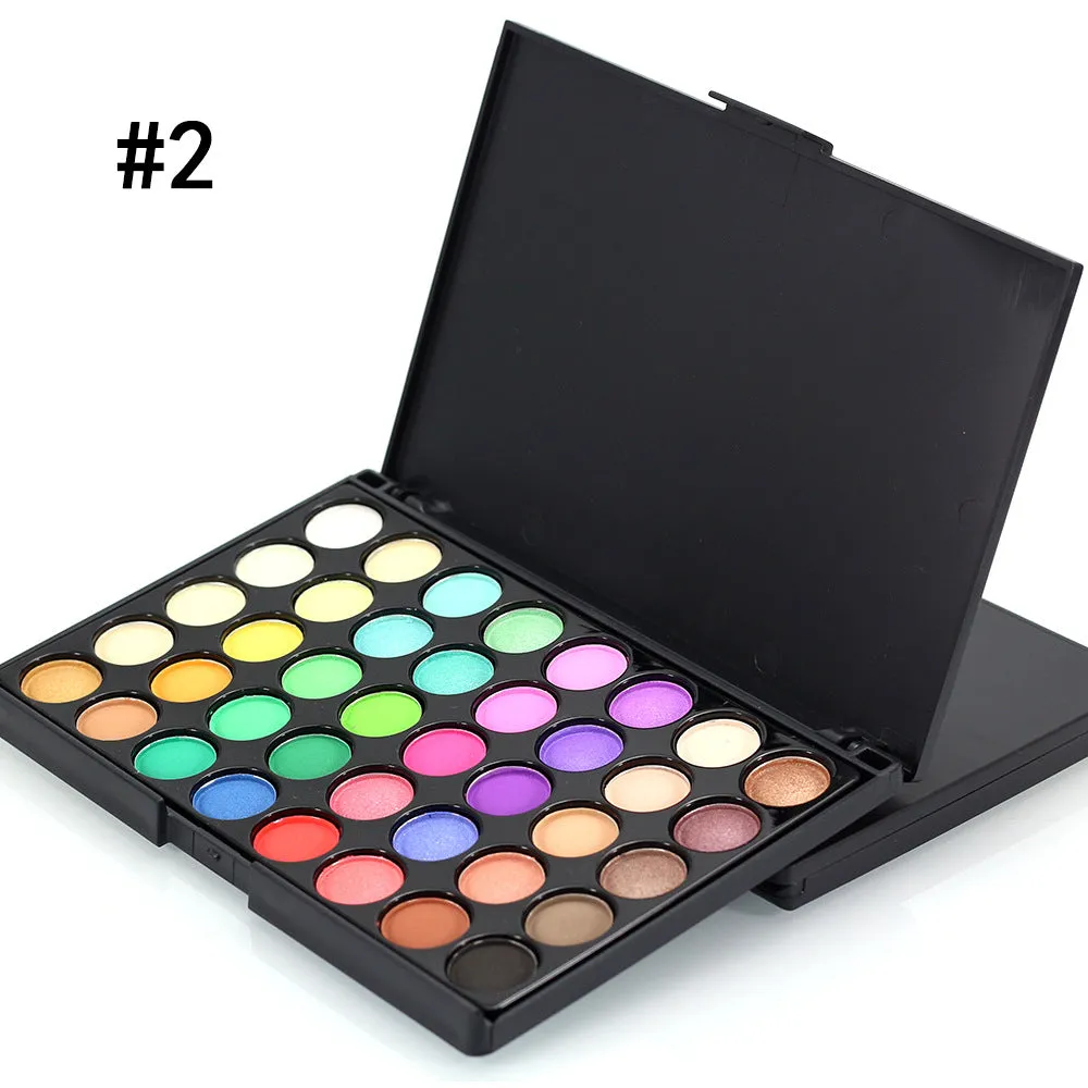 Sparkling 40-Color Waterproof Makeup Glitter Palette