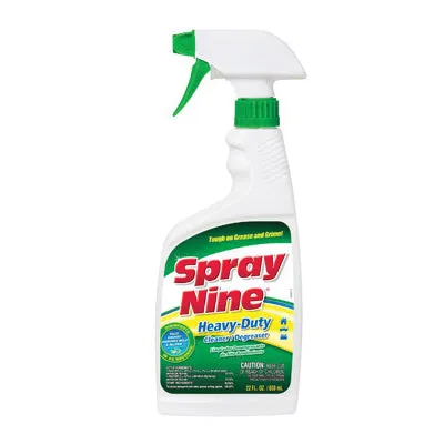 Spray Nine® 26825 Cleaner/Degreaser/Disinfectant, 22 oz, Trigger Spray Bottle, Liquid, Ready-to-Use