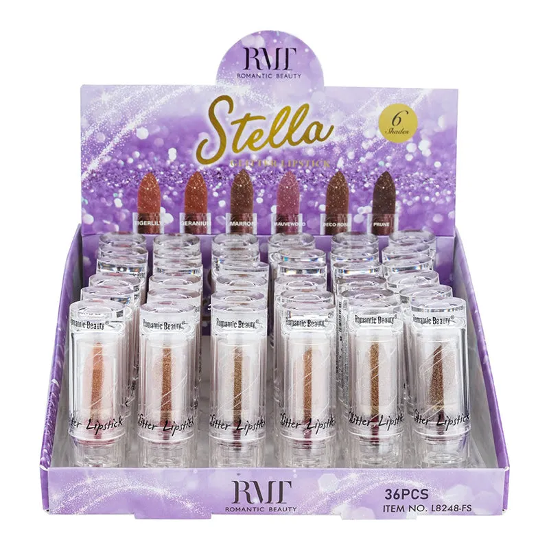 Stella Glitter Lipstick -Nude (36 units)