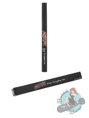 Suavecita Brush Tip Eyeliner Pen - Matte Black
