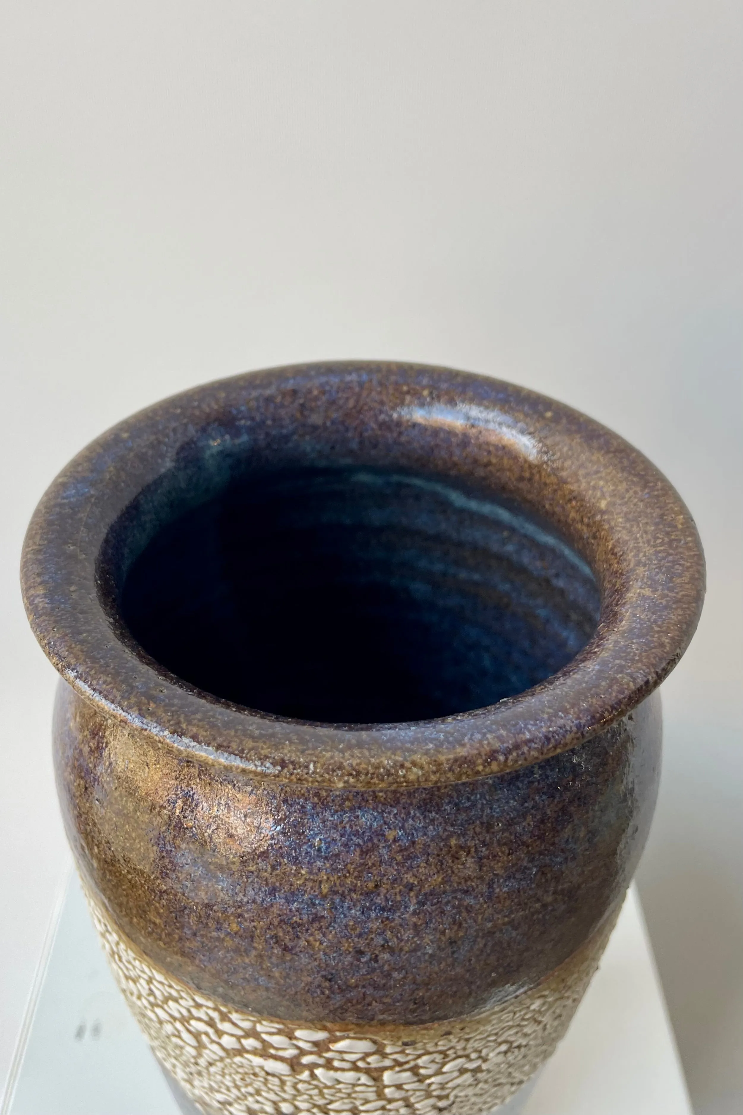 Tall Vase Super Crackle Glaze Medium