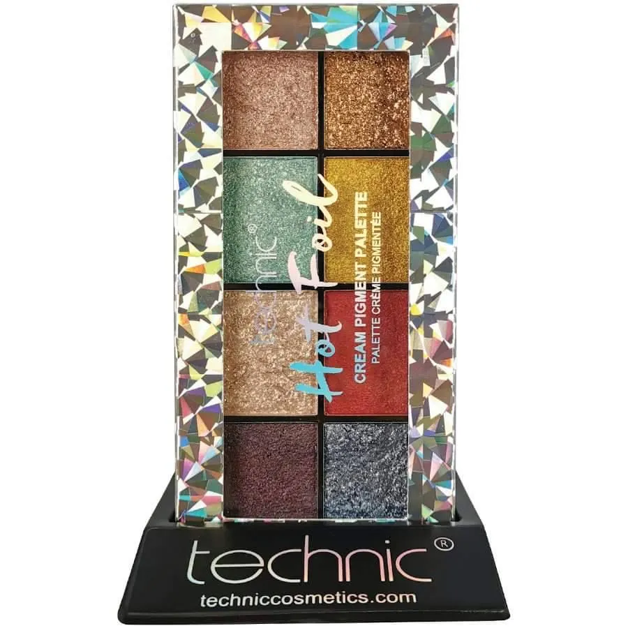 Technic Hot Foil Cream Pigment Eye Shadow Palette (20g)