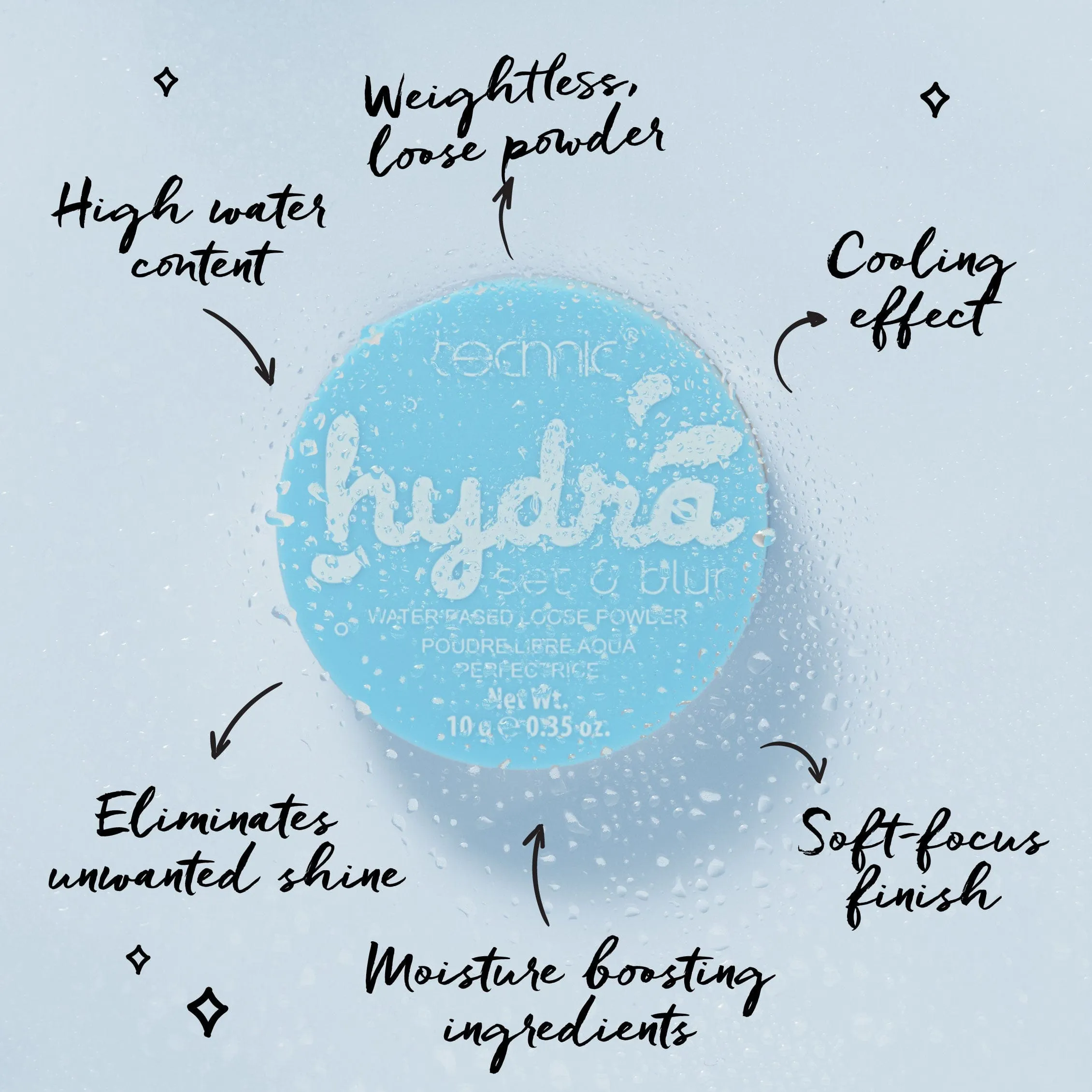 Technic Hydra Set & Blur Water Based Loose Powder