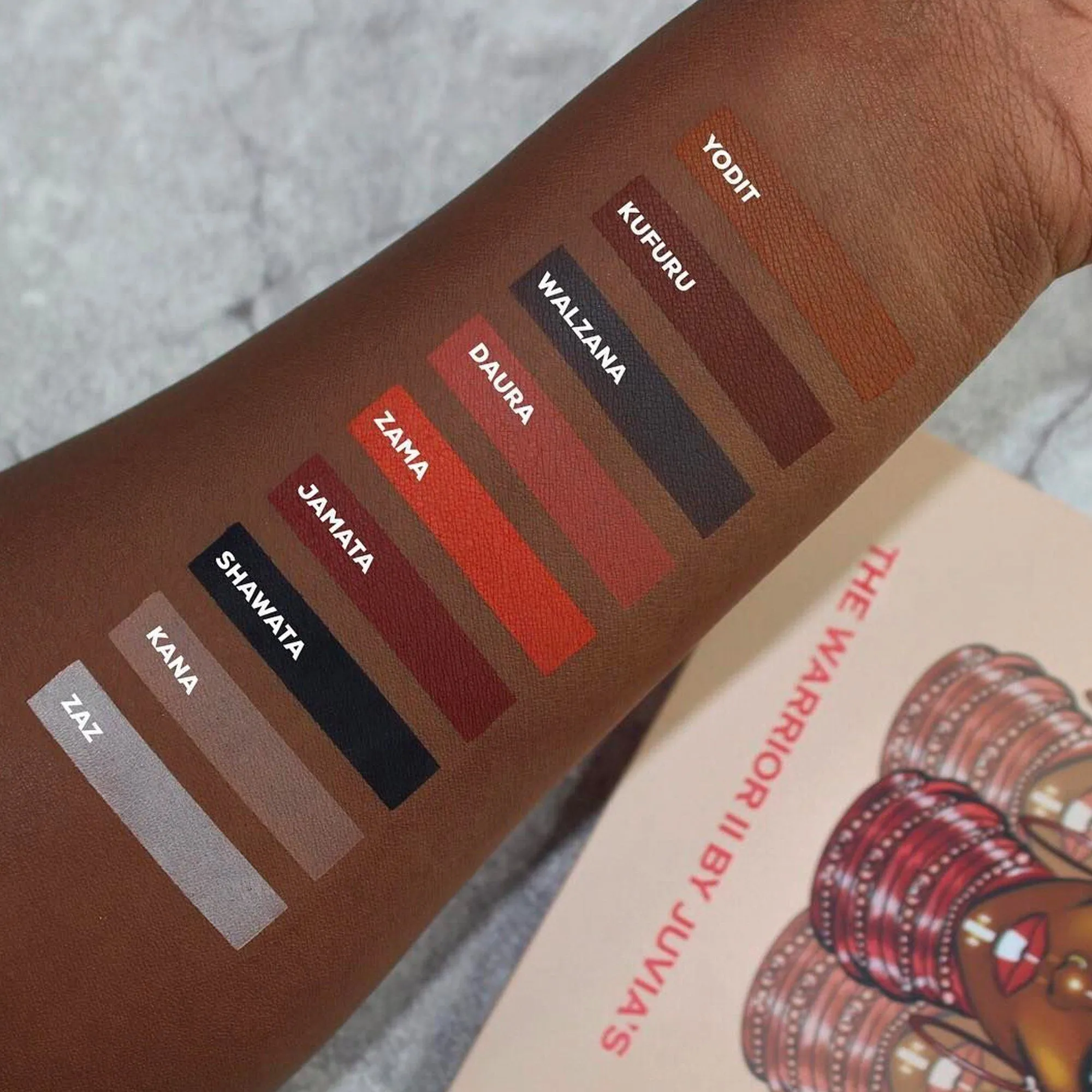 The Warrior 2 Palette