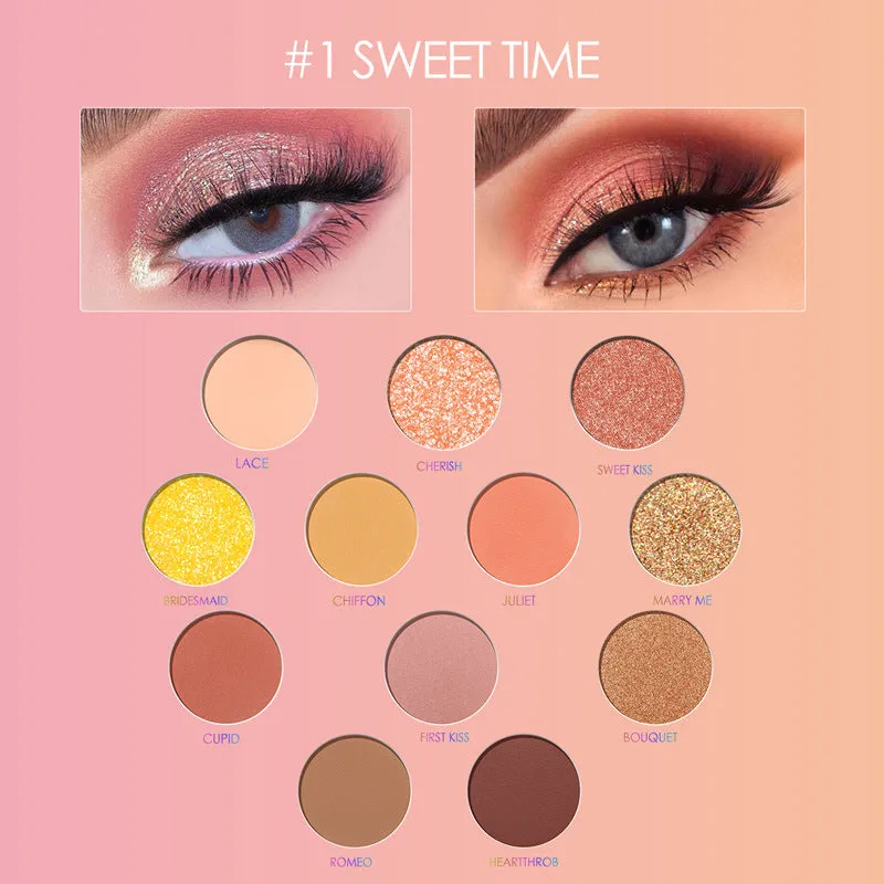 Time 12 Color Creamy-Toned Eyeshadow Palette