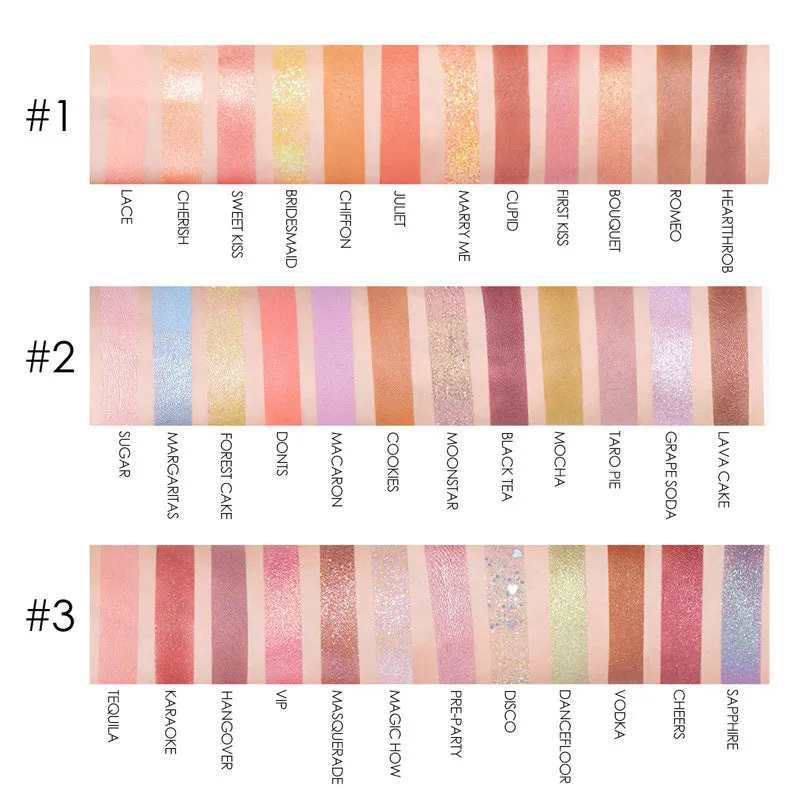 Time 12 Color Creamy-Toned Eyeshadow Palette