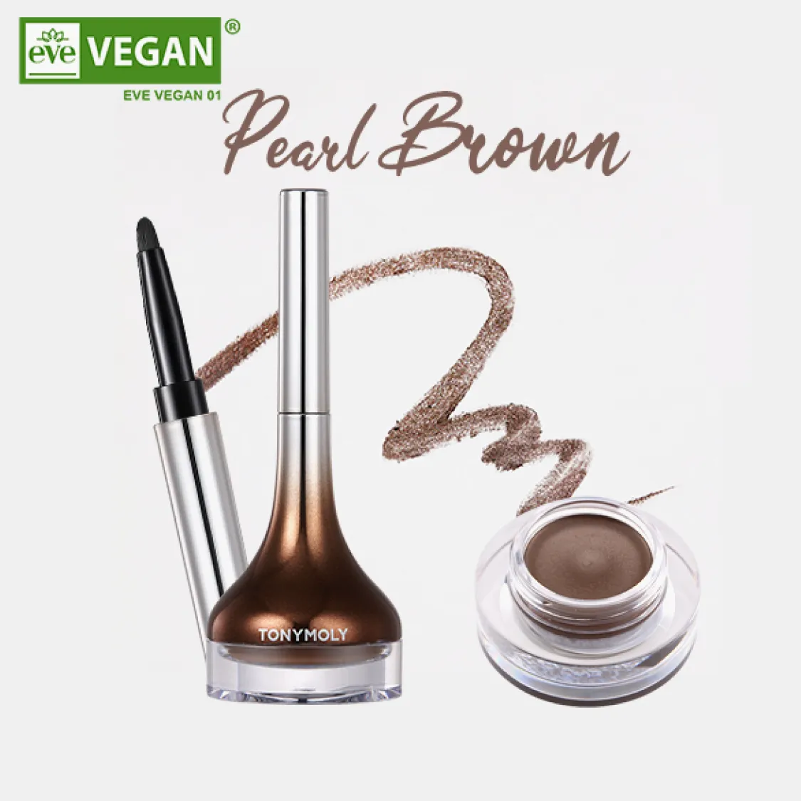 TONYMOLY Back Gel Eyeliner Z (3 colors); 0.04oz / 4g