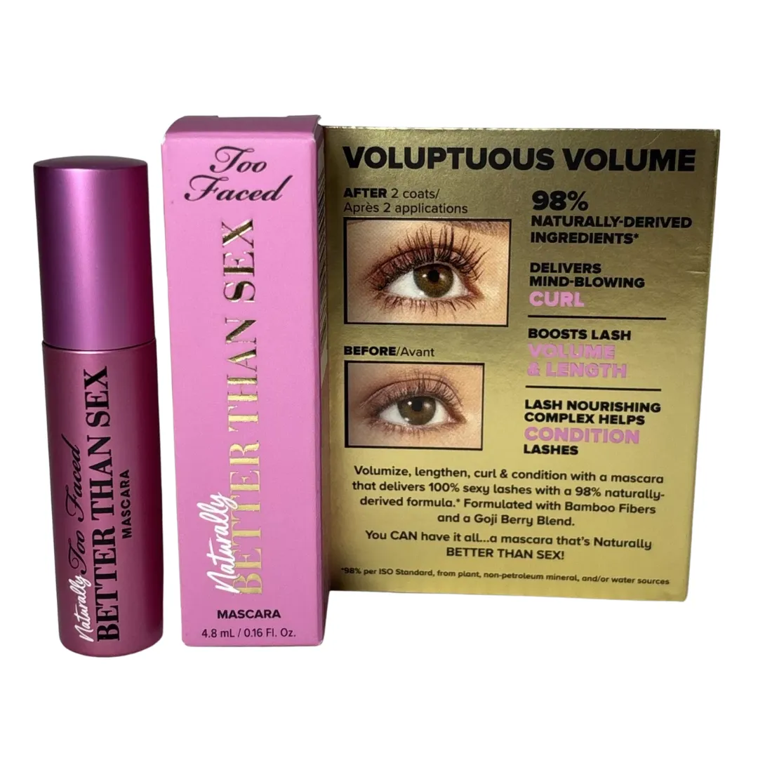 Too Faced - Naturally Better Than Sex Mascara - Black - 0.16 FL Oz / 4.8 ml