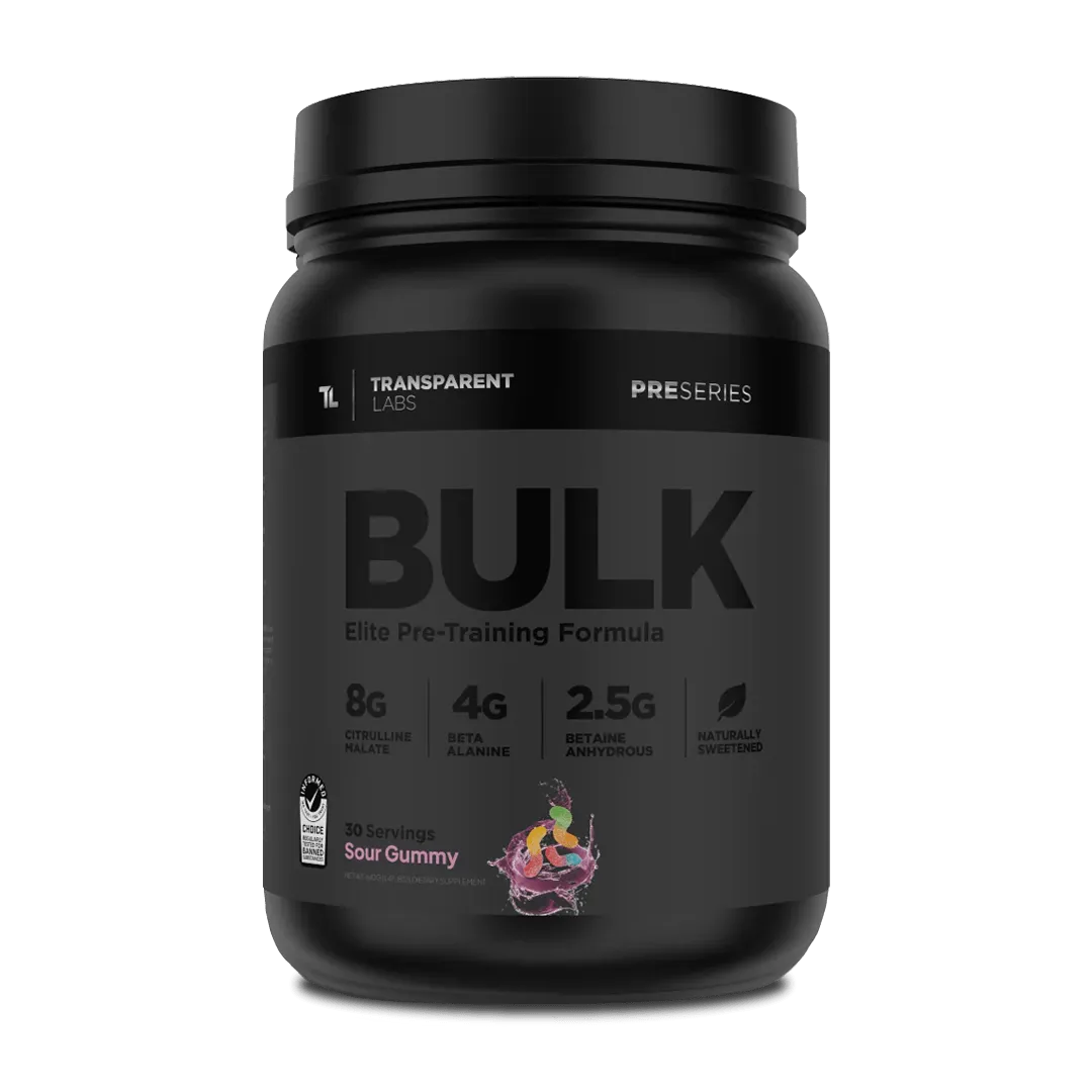 Transparent Labs - Bulk Black