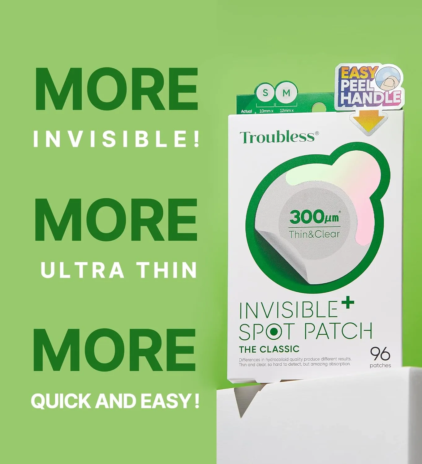 Troubless Invisible Pimple Spot Patch - The Classic