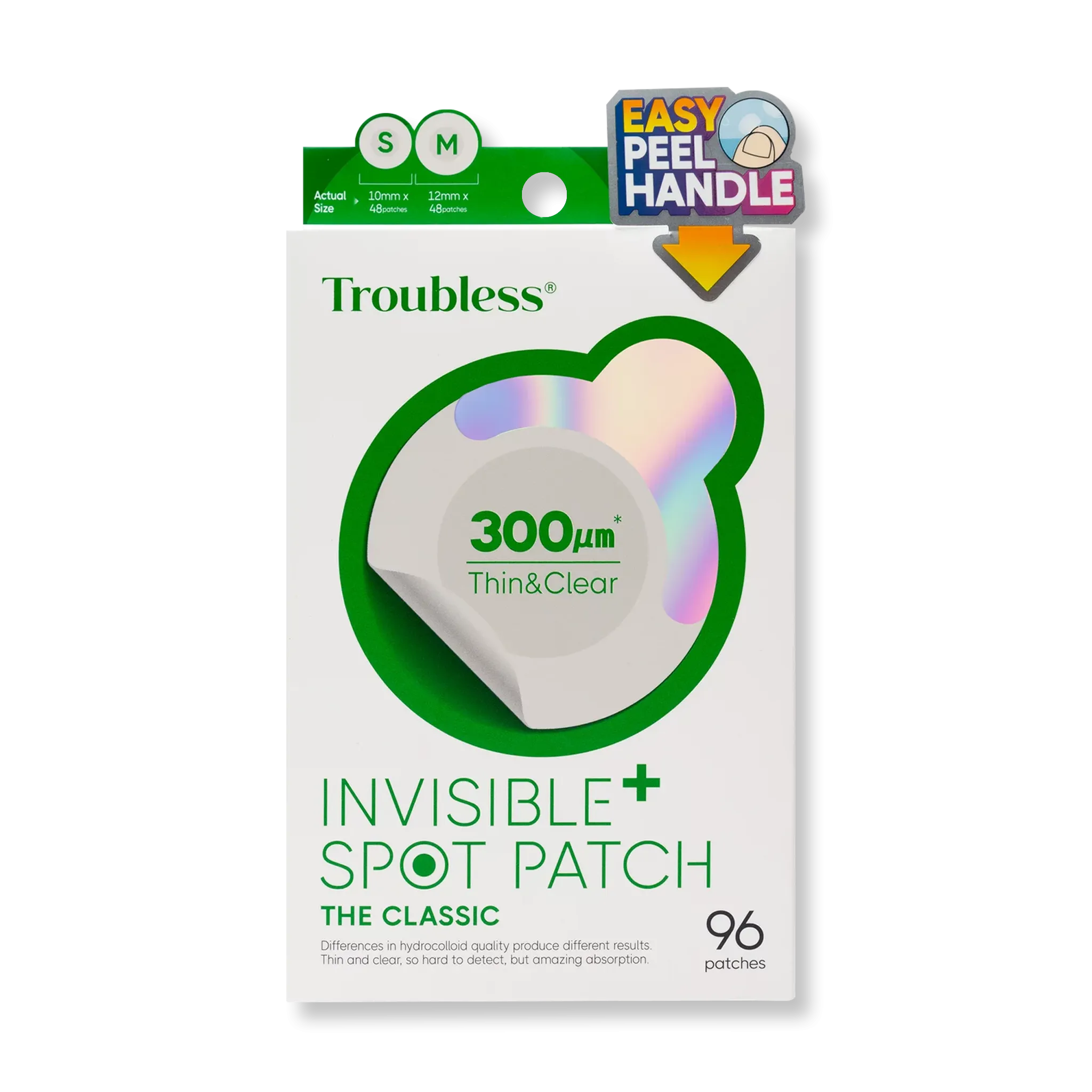 Troubless Invisible Pimple Spot Patch - The Classic