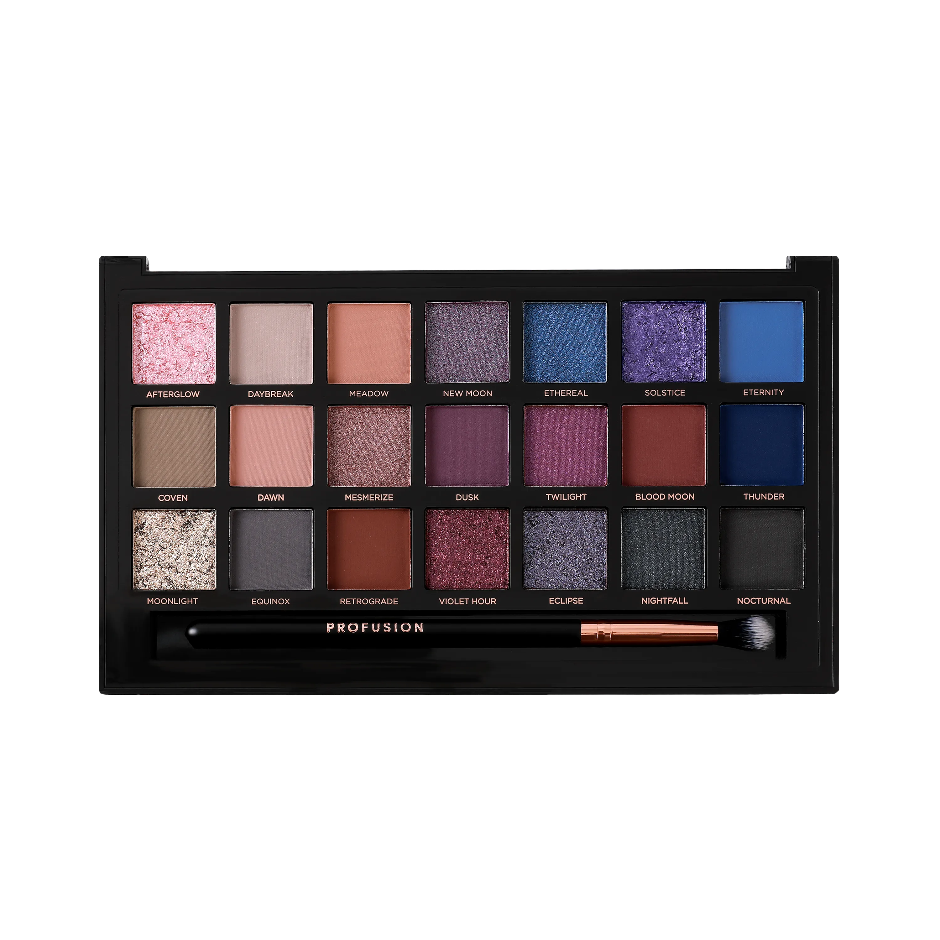 Twilight - 21 Shade Palette & Brush
