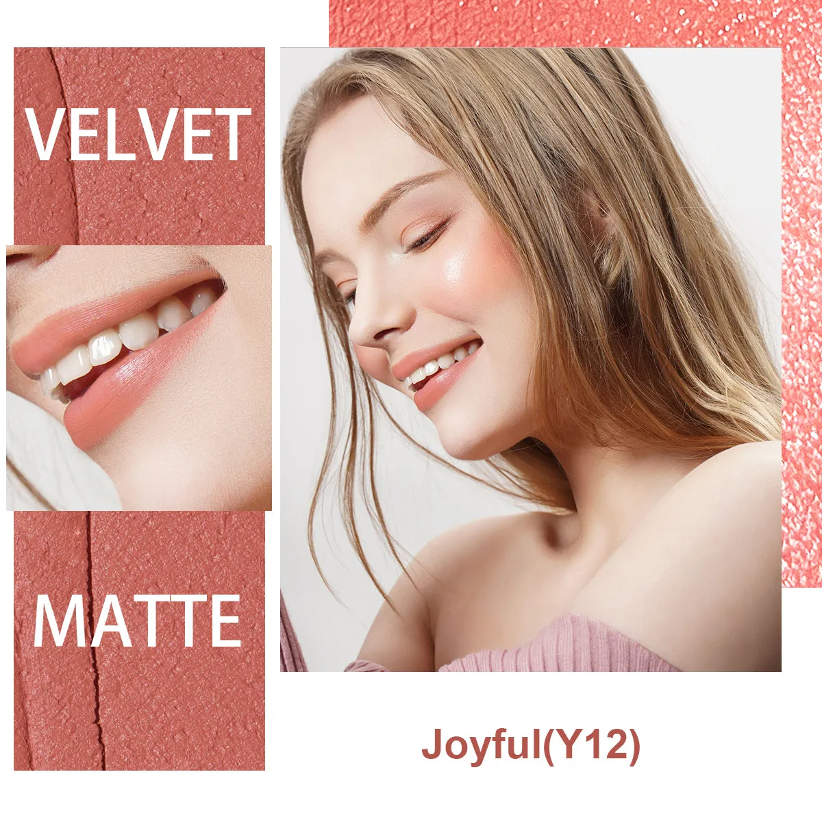 Velvet Matte Lipstick | Y12 Joyful