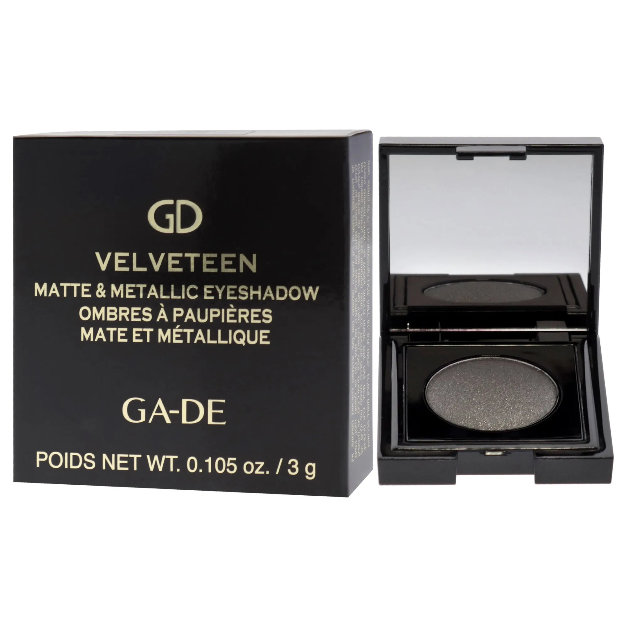 Velveteen Matte and Metallic Eyeshadow - 150 Moonstone by GA-DE for Women - 0.105 oz Eye Shadow