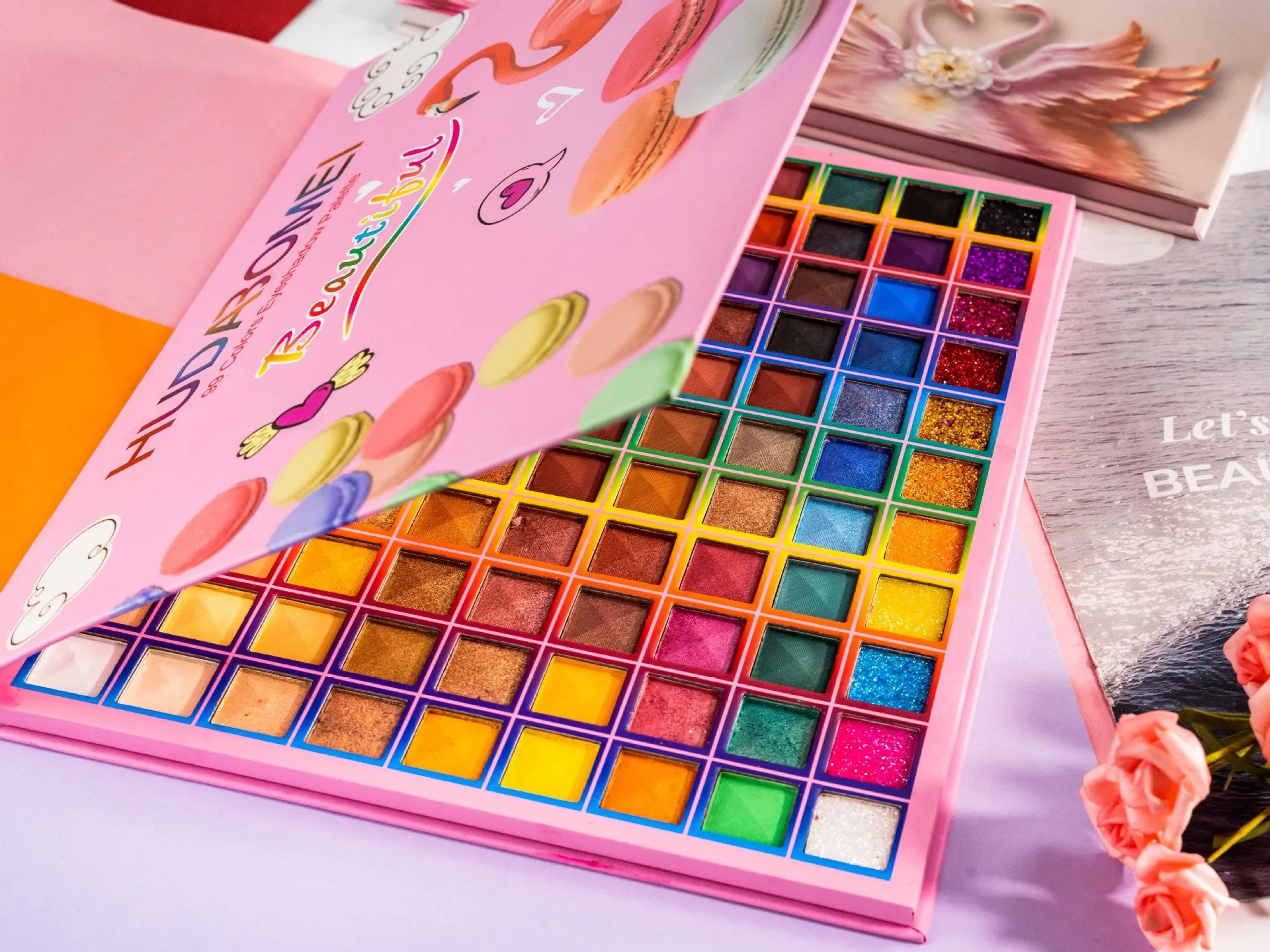 Vibrant 99-Shade Eyeshadow Palette