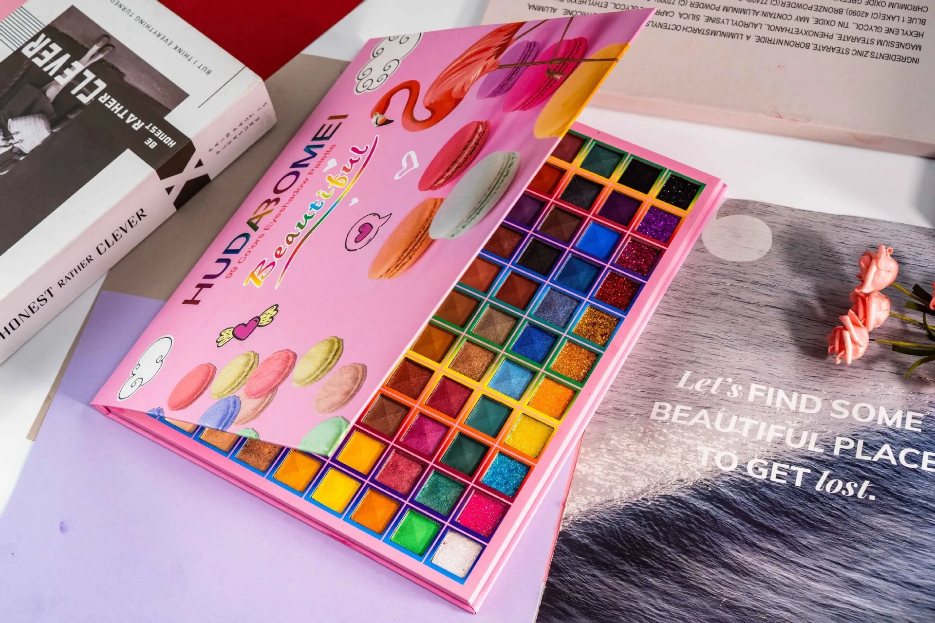 Vibrant 99-Shade Eyeshadow Palette