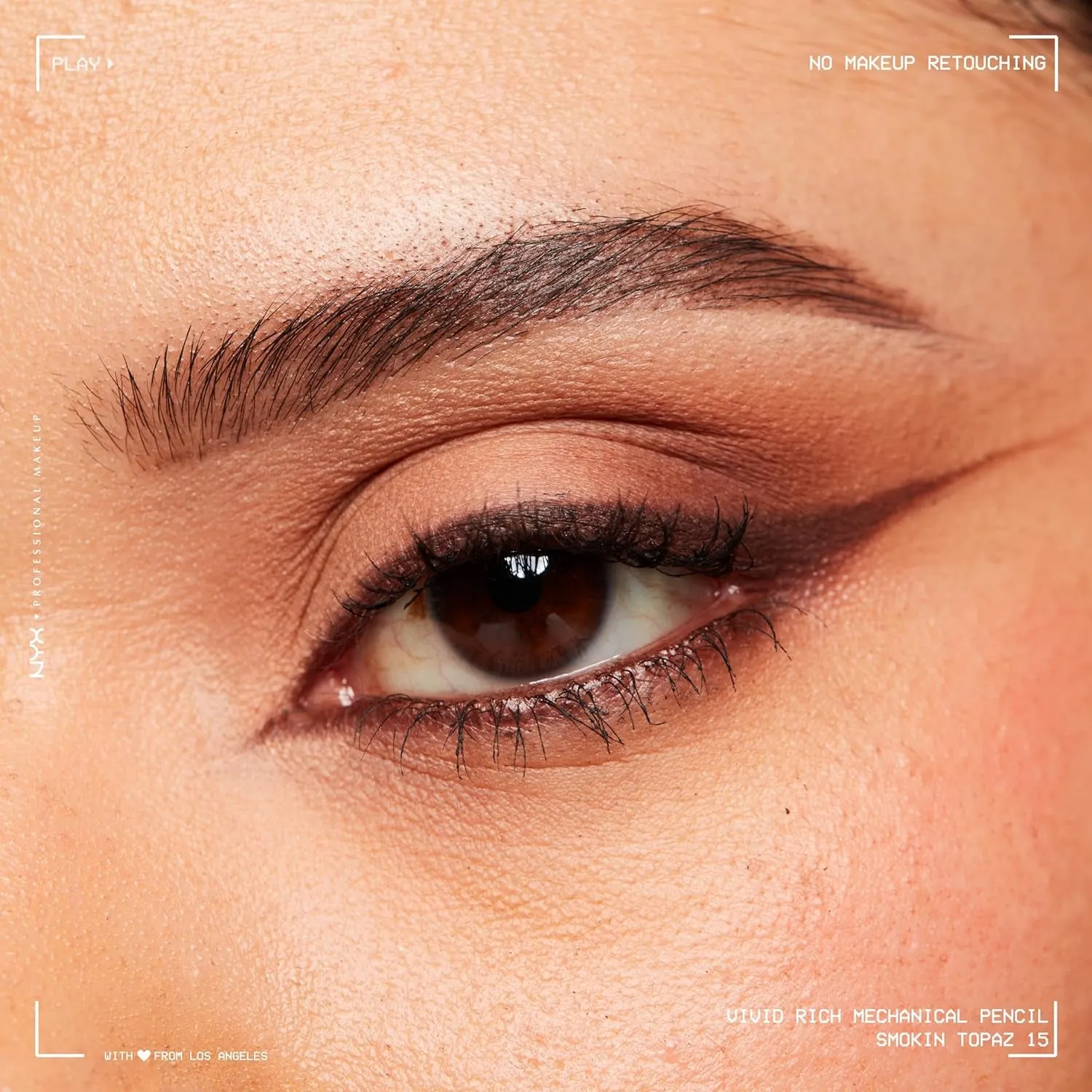 Vivid Rich Mechanical Eye Pencil, Butter Gloss - Smokin Topaz Brown Eyeliner, Madeleine Nude Lip Gloss