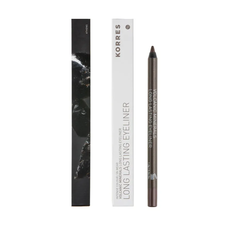 Volcanic Minerals Long Lasting Eyeliner 02 Brown