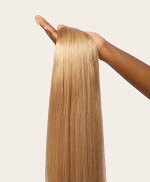 Warm Blonde, 16" Volumiser Quad Clip-In Weft, #27A | 40g