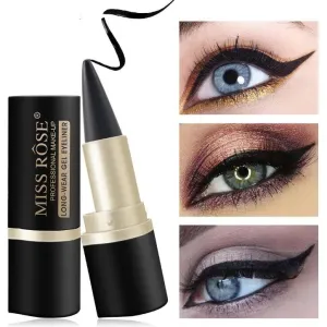 Waterproof Black Eyeliner Liquid Eye Liner Pen Pencil Gel Beauty | Waterproof Eyeliner