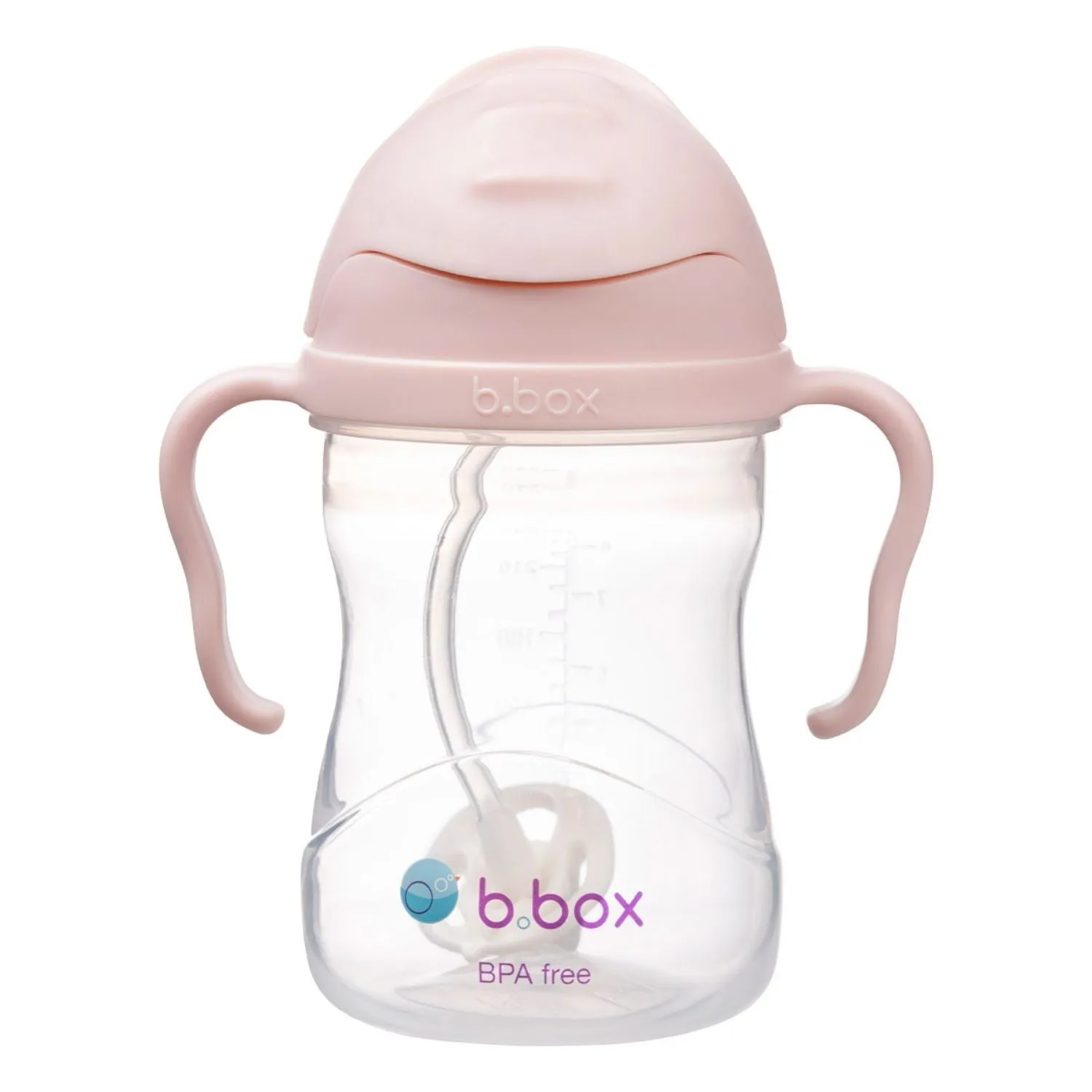 Weighted Straw Sippy Cup 240ml  Blush Light Pink