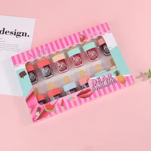 Wholesale 12pcs Ice Cream Liquid Lipstick Long-lasting Color Lip Glaze