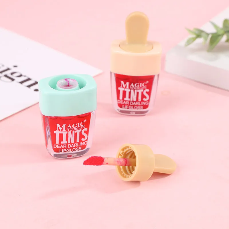 Wholesale 12pcs Ice Cream Liquid Lipstick Long-lasting Color Lip Glaze