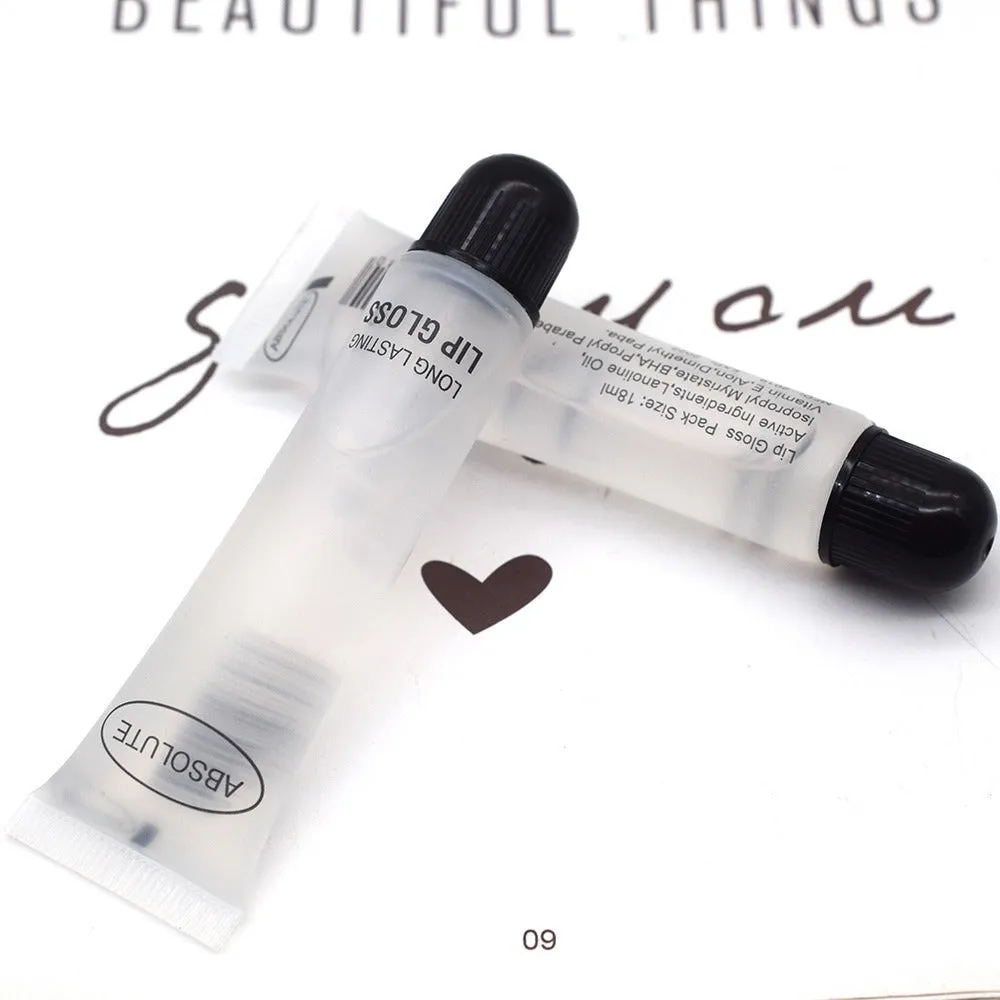 Wholesale 24pcs Transparent Tube Colorless Moisturizing Lip Oil