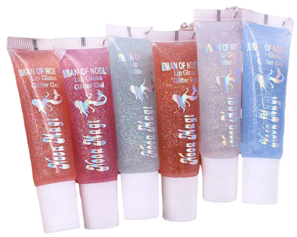 Wholesale 24PCS/PACK Plastic Transparent Color Changing Lip Glaze Lip Gloss