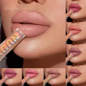 Wholesale Allen Shaw Matte Matte Liquid Lip Gloss Lip Gloss Colorfast Lip Gloss