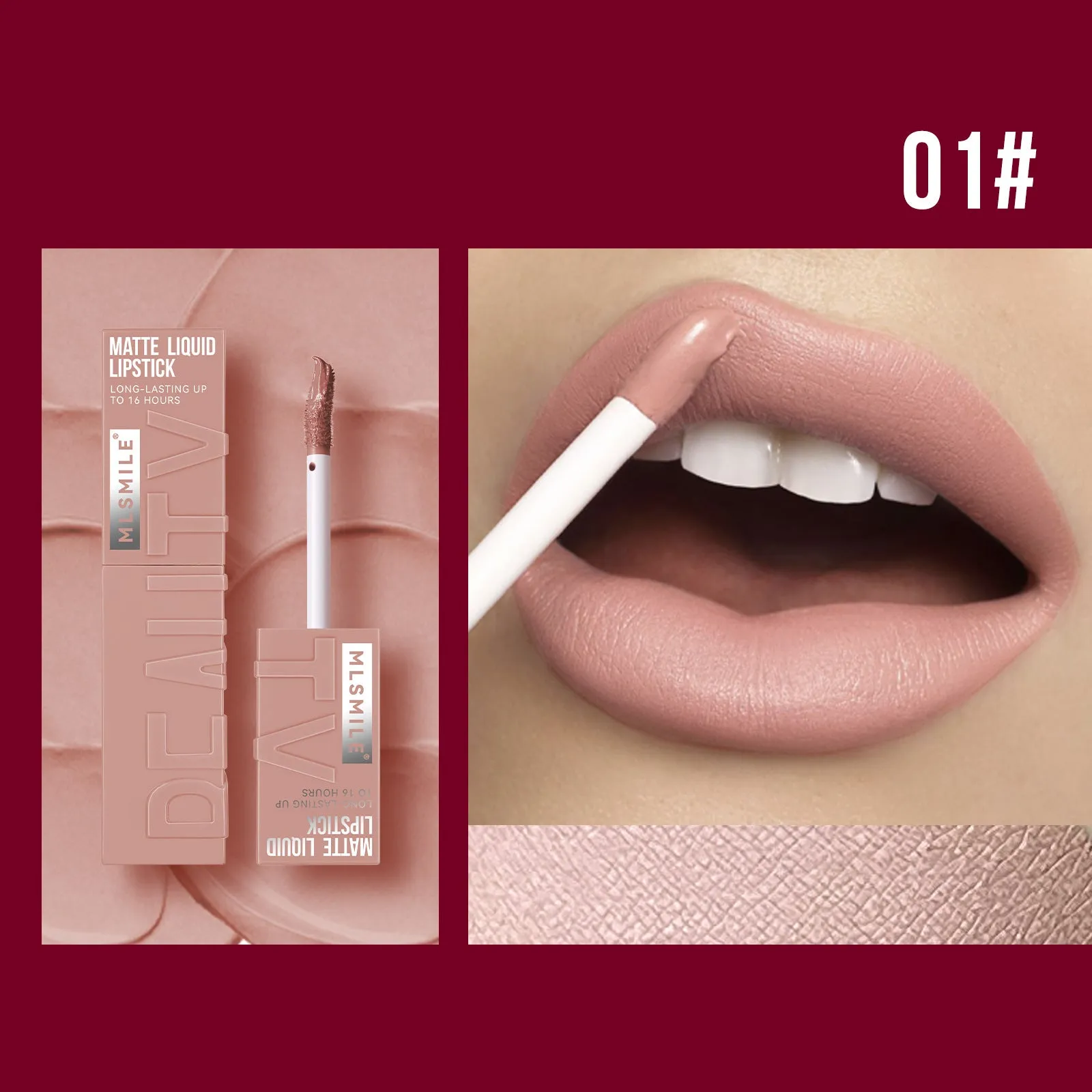 Wholesale Non-stick Cup Lip Glaze Matte Liquid Matte Lipstick Lasting Colorfast Lip Gloss