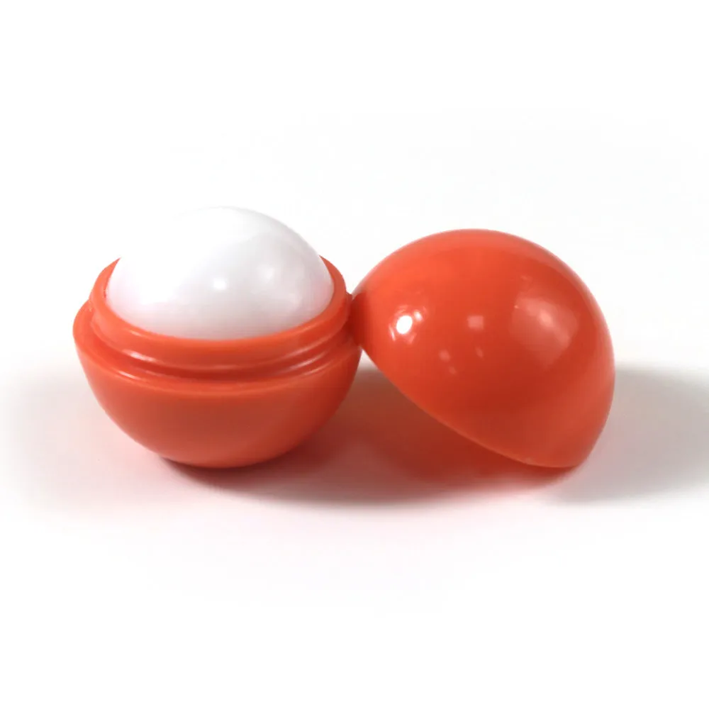 Wholesale Plastic Creative Fruit Flavor Ball Vanilla Flavor Lipstick