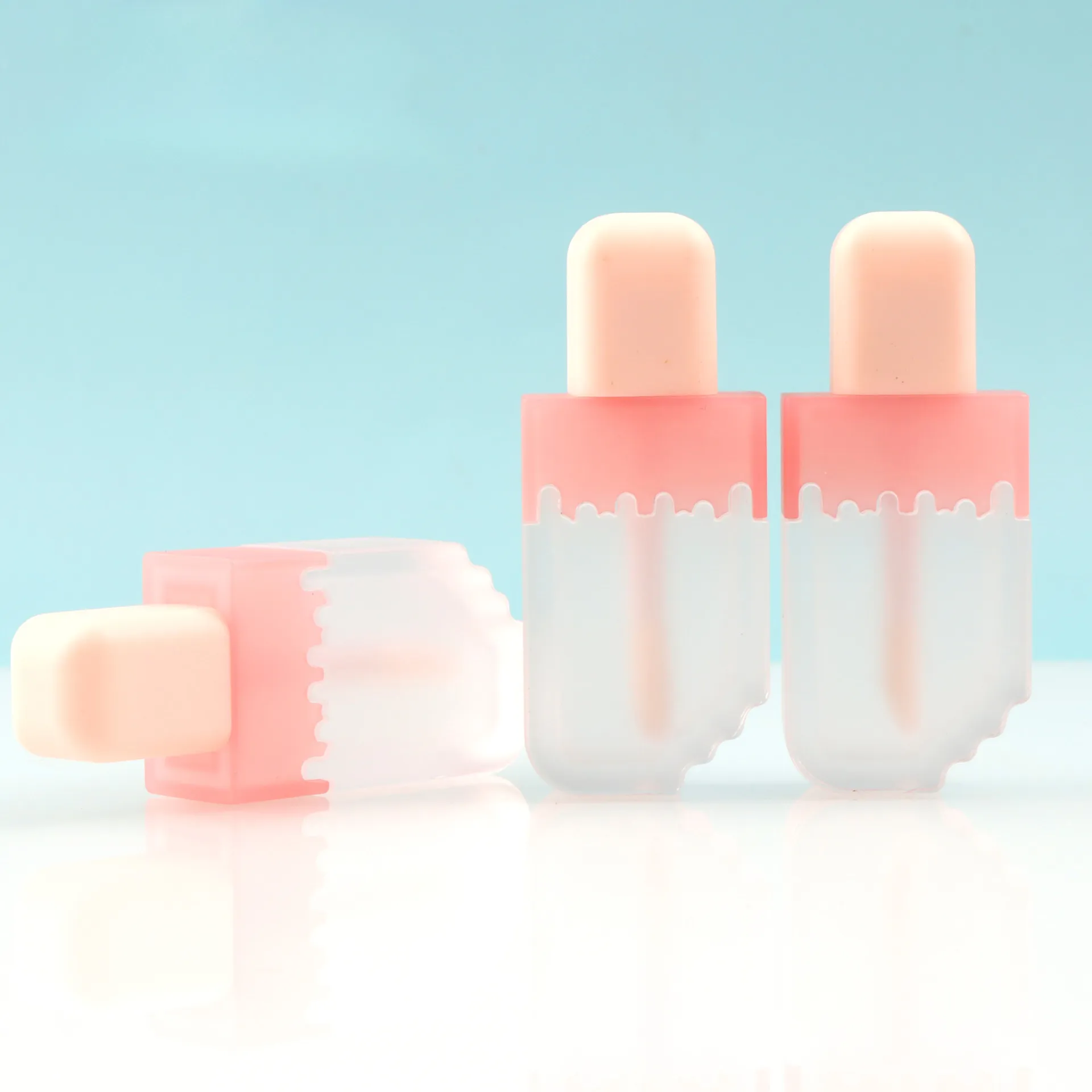 Wholesale Plastic DIY Ice Cream Lip Gloss Tube