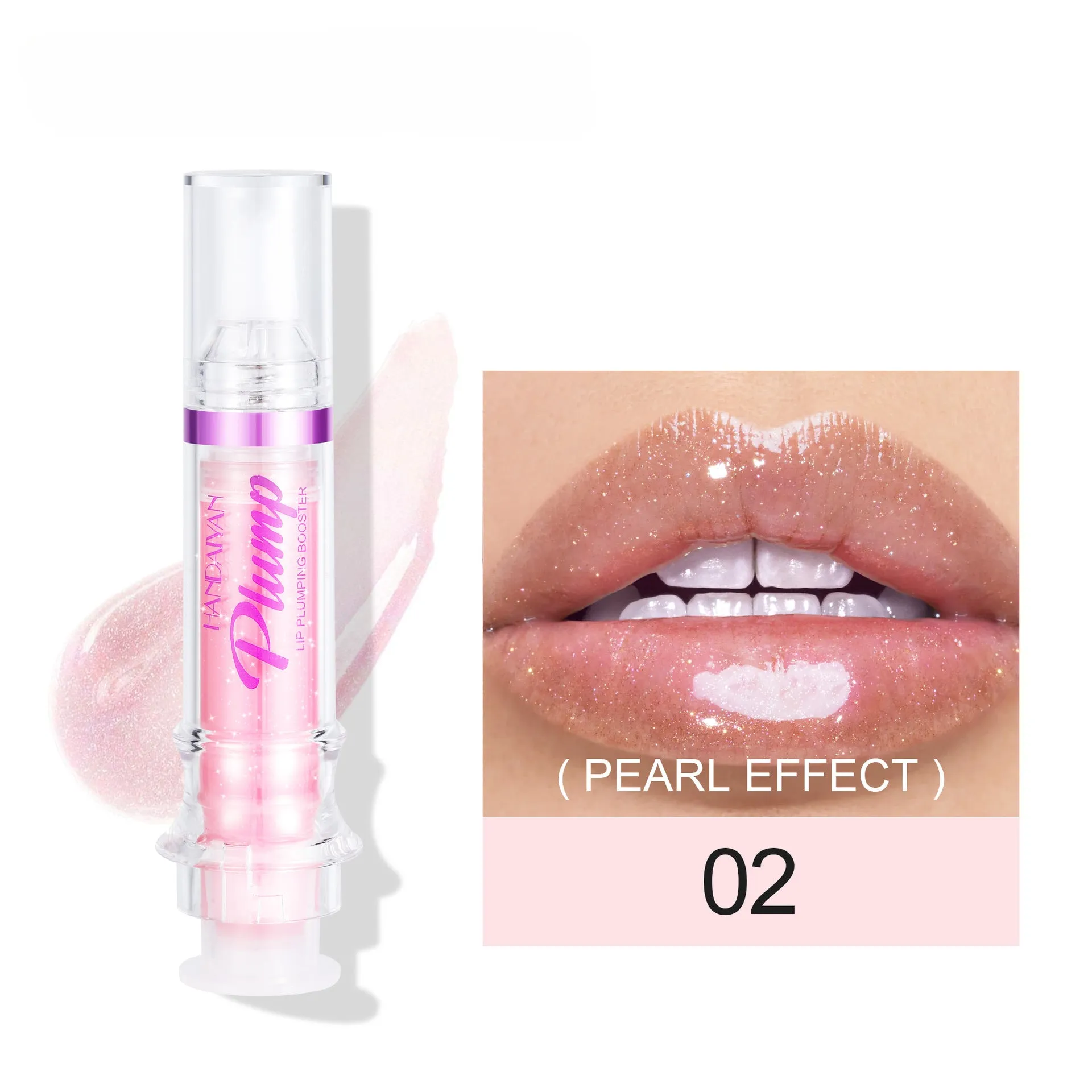 Wholesale Plastic Lip Plumping Lip Gloss Regular 5ml Moisturizing Lip Gloss Pouty Lips