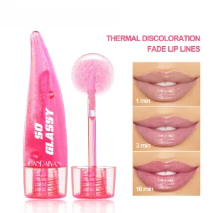 Wholesale Plastic Temperature Changing Lip Gloss Moisturizing Lip Oil