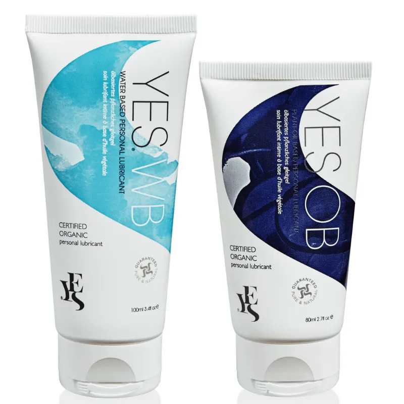 Yes DG (Double Glide) Water Based and Plant-Oil Based Combo Pack