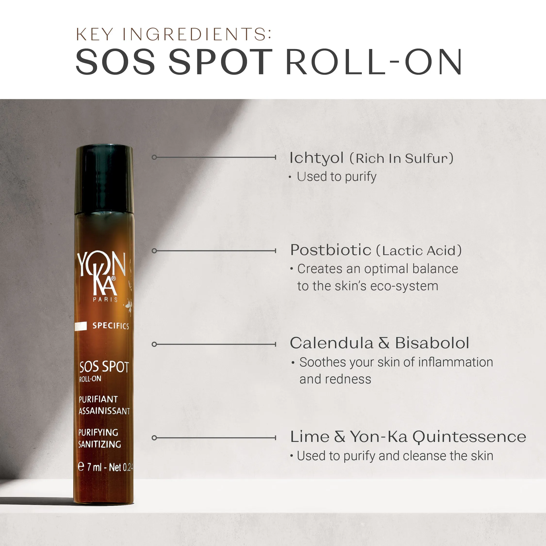 Yon-Ka SOS Spot Roll-On Blemish Treatment
