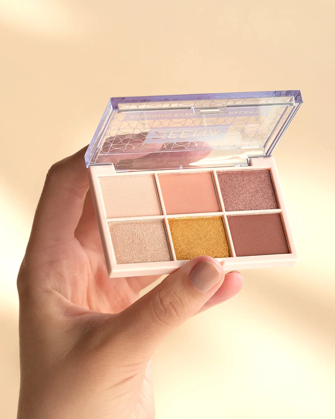 Zeena eyeconic eyeshadow palette 010-golden nude
