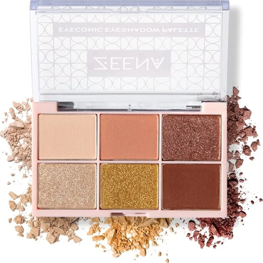 ZEENA EYECONIC EYESHADOW PALETTE-GOLDEN NUDE