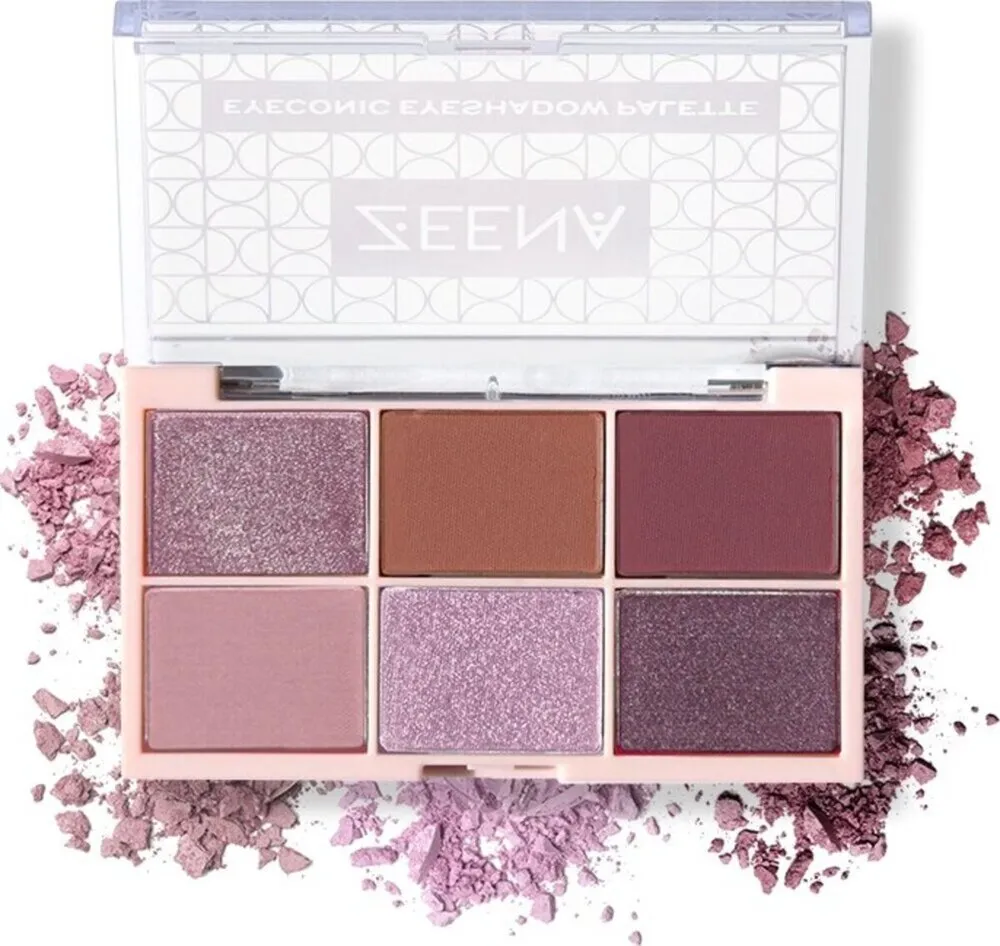 ZEENA EYECONIC EYESHADOW PALETTE-VIBRANT AMETHYST