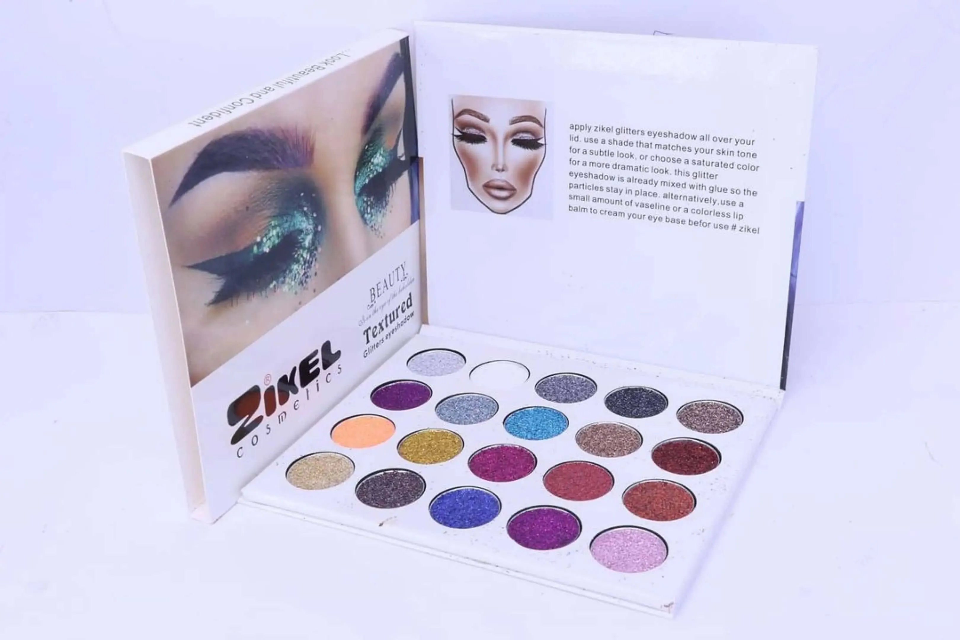 Zikel Glitter Eyeshadow Palette