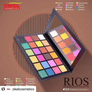 Zikel Rios Eyeshadow Palette